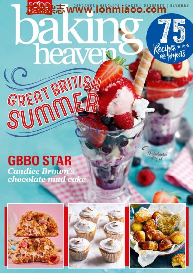 [英国版]Baking Heaven 烘焙甜品蛋糕杂志 2021年8月刊